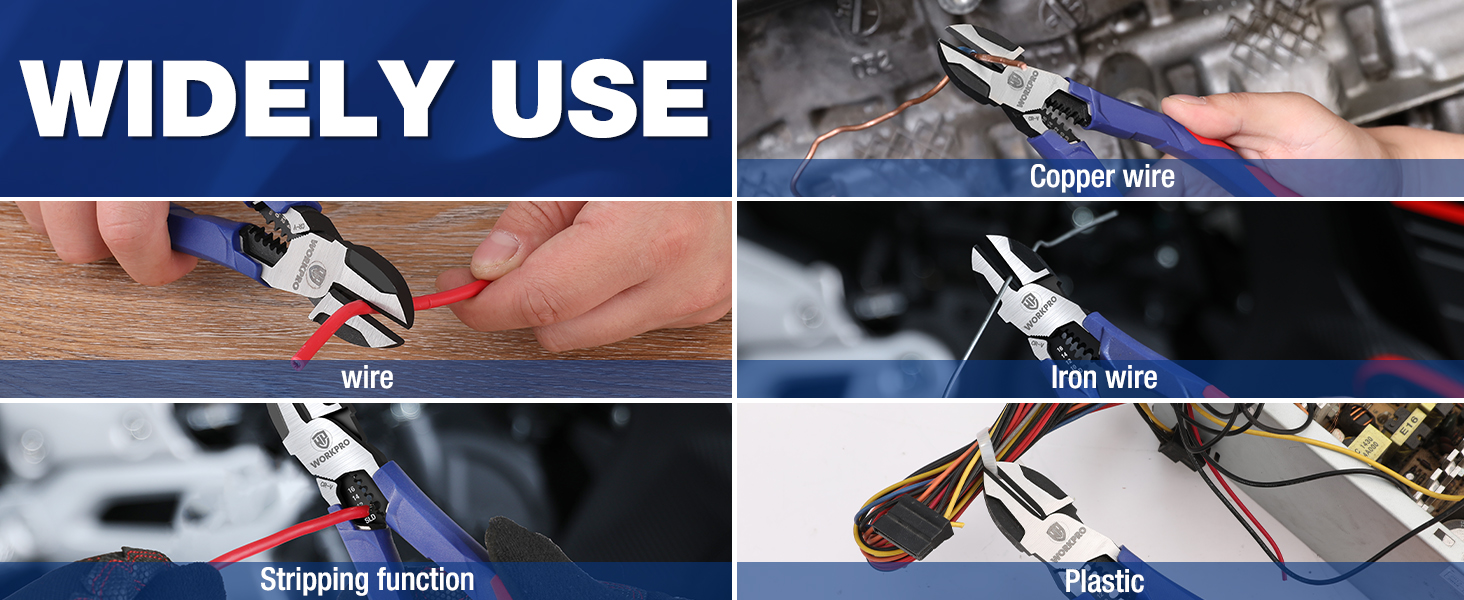 side cutters diagonal cutting pliers Diagonal Cutting Pliers with High Leverage Design