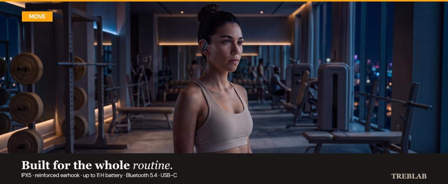 Built for the whole routine.