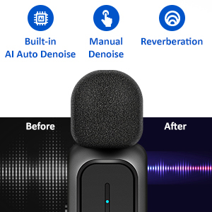 wireless lapel microphone