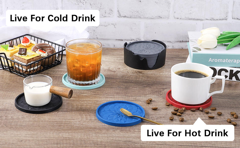 silicone coasters