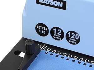 rayson td-132 wire binding machine for punching paper cover