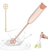 Toyvian Handheld Electric Baby Formula Mixer - 2 Stirring Sticks, Ideal for Bottle, Protein Powde...