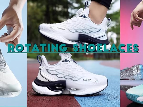 Rotating No Tie Shoelaces