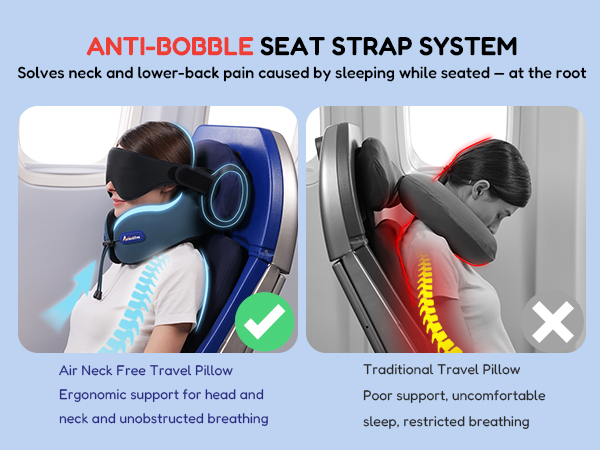 travel pillow with strap
