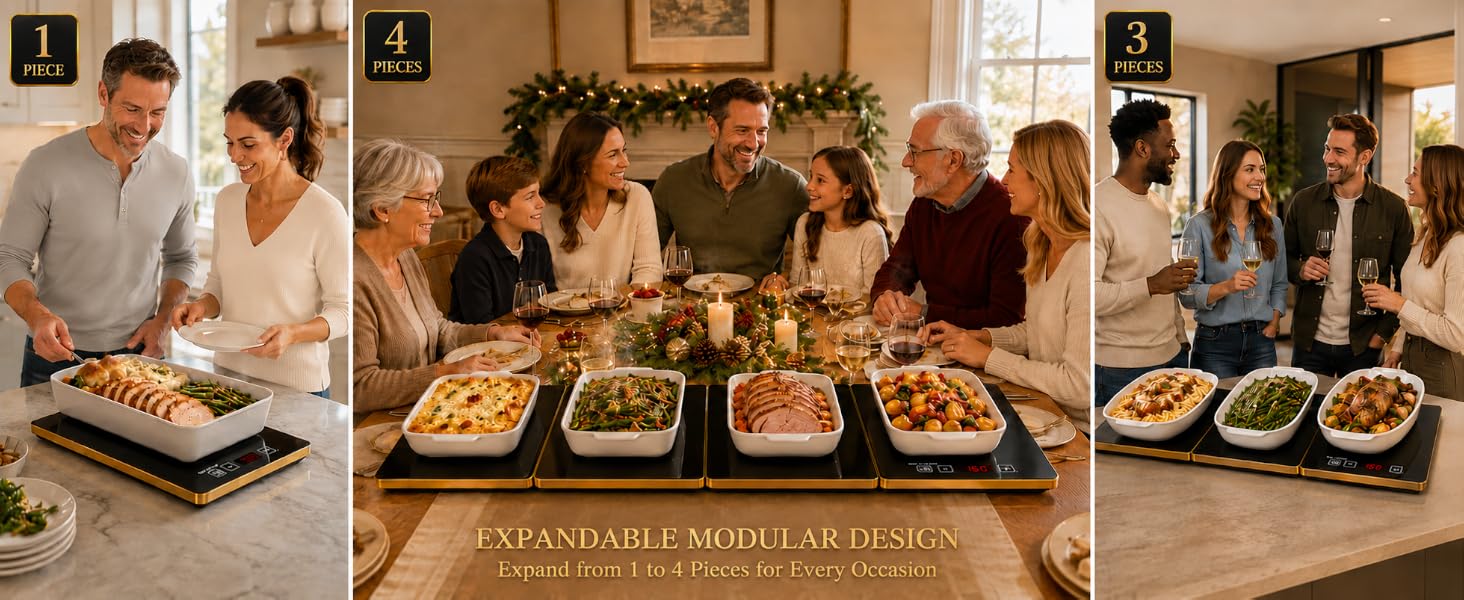 Food warmers for parties buffet