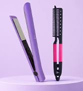 Evalectric Pro Titanium Flat Iron Purple