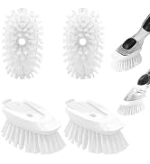 Dish Brush Refill, 4 Pack Dish Brush Replacement Head for OXO Dish Brush, Brush Dispenser Refill ...