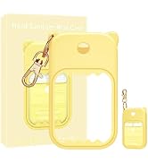 taessv Hand Sanitizer Spray Case for Touchland Silicone Touchland Case Keychain Cute Hand Sanitiz...