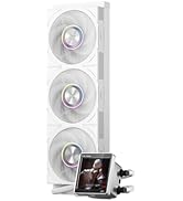 PCCOOLER CPS DT360 ARGB Display Liquid Cooler, 3.4-inch IPS Display, 360mm ARGB Water Cooling, Hi...