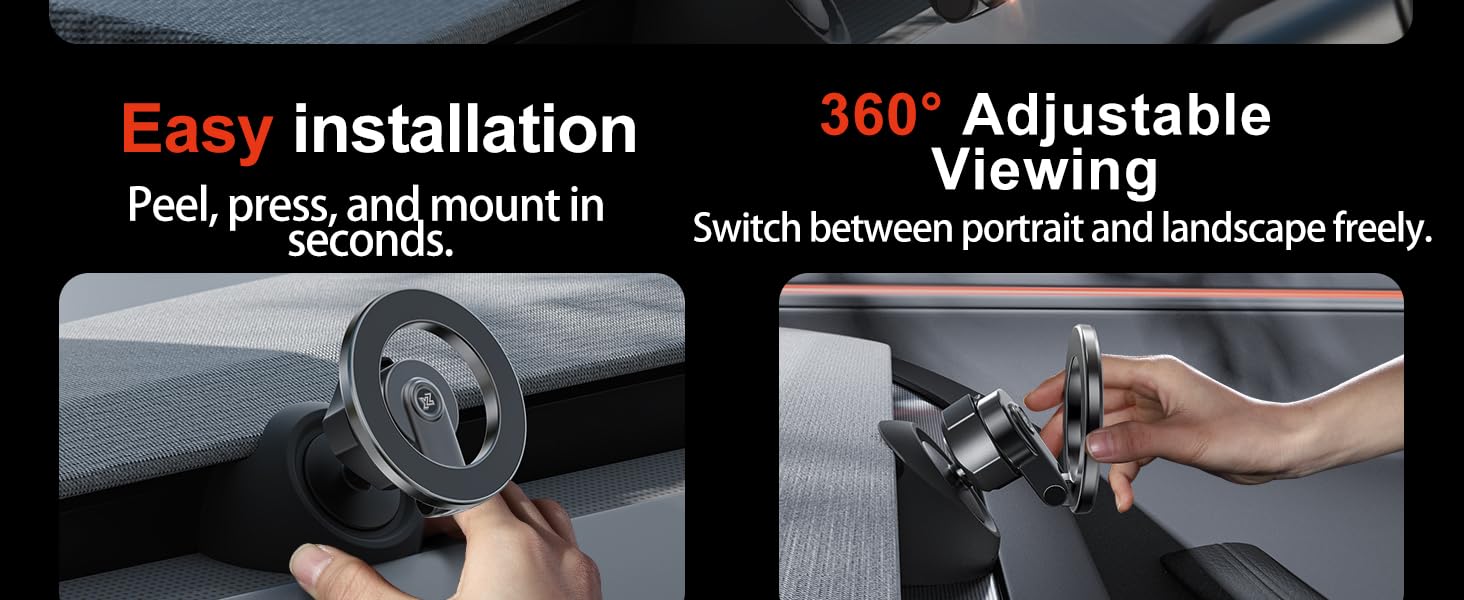 tesla phone mount