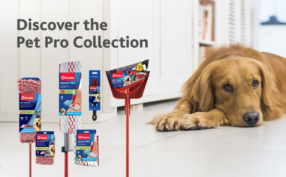 Pet Pro Microfiber Hair and Dust Mop