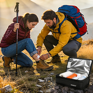 Mini first aid kit for outdoor