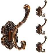 Gachiwar Vintage Wall Hooks, Unique Heavy Duty Wall Hooks for Hanging Towel Key Purse Hat Robe Cl...