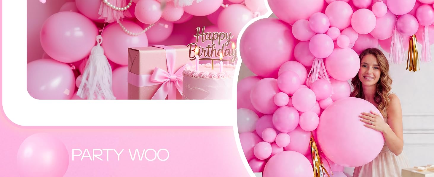 Pink Balloons