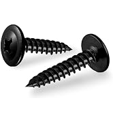 BNUOK #8 x 3/4 Inch Wood Screws Phillips Modified Truss Head Stainless Steel 410 Quick Metal Self...
