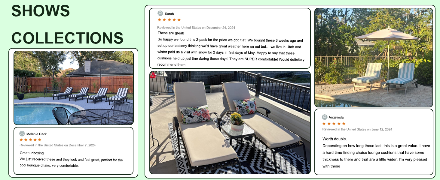 outdoor chaise lounge cushions