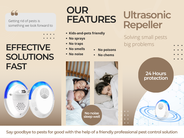 ultrasonic pest repeller indoor mouse repellent ultrasonic plug in