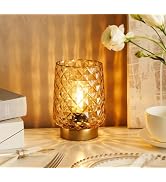MJ PREMIER Battery Operated Lamp with Timer Small Cordless Lamps Cordless Table Lamp Beside Lamps...