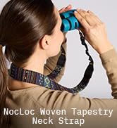 Nocs Provisions NocLoc Woven Tapestry Strap, Binocular & Camera Carry Accessory for All-Day Comfo...