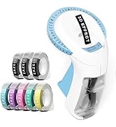 EazeID Embossing Label Maker with 8PK Macaroon Tapes, Embossed Label Maker Vintage, Retro Embosse...