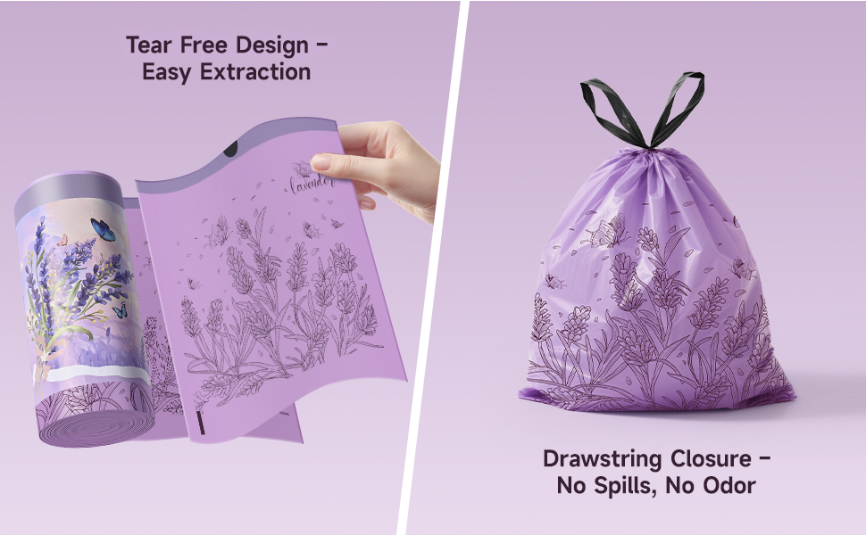 small scented trash bags