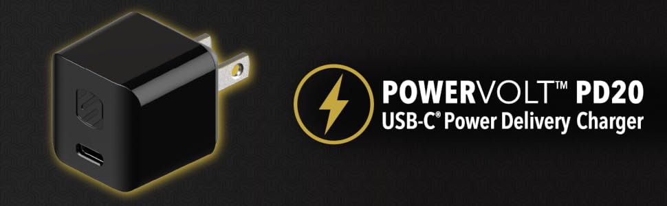 Power delivery wall charger, fast charger, USB-C