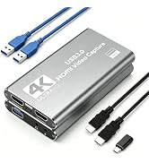 4K HDMI Video Capture Card Silver