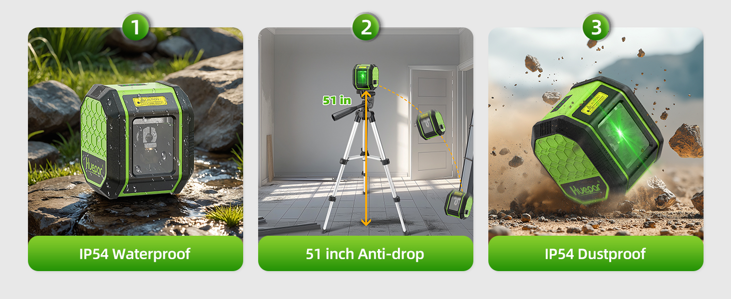 huepar laser level