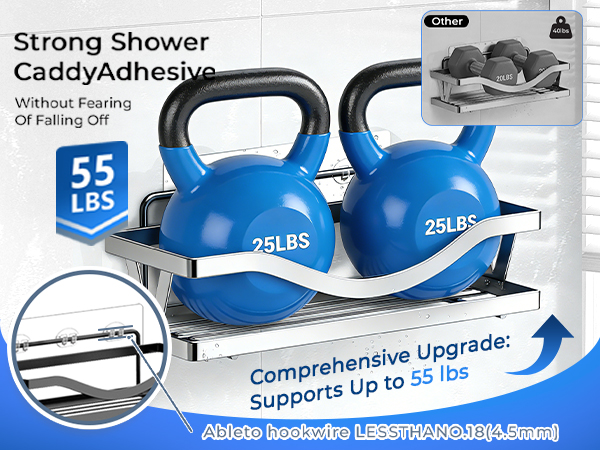 Shower Caddy Adhesive Replacement Hooks