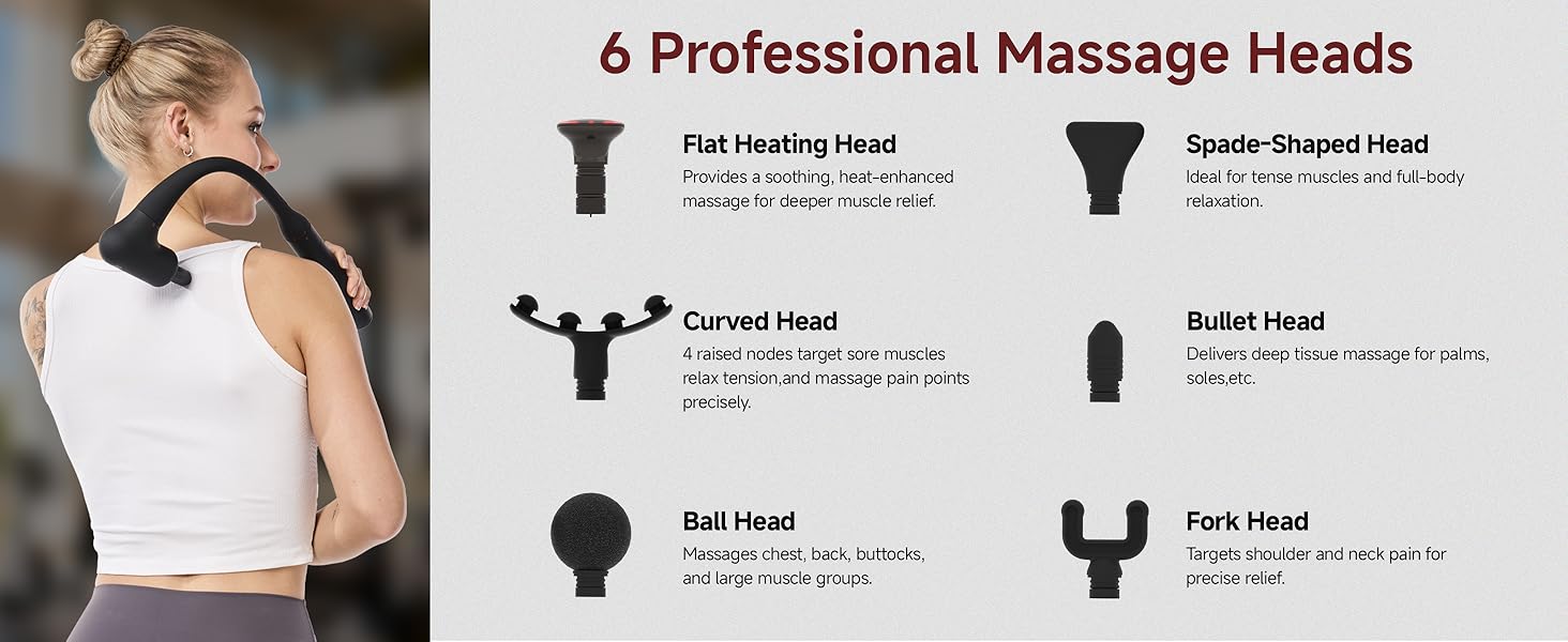deep tissue massage gun portable