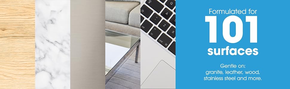 Formulated for 101 surfaces
