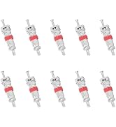NYTKL 10 PCS Tire Valve Core, Premium Valve Stem Core Part Replacement, TPMS Safe Vehicle Tyre Va...