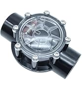 7235 Check Valve Replacement for Jandy 1-1/2-Inch to 2-Inch 180-Degree, Straight Through Flow Com...