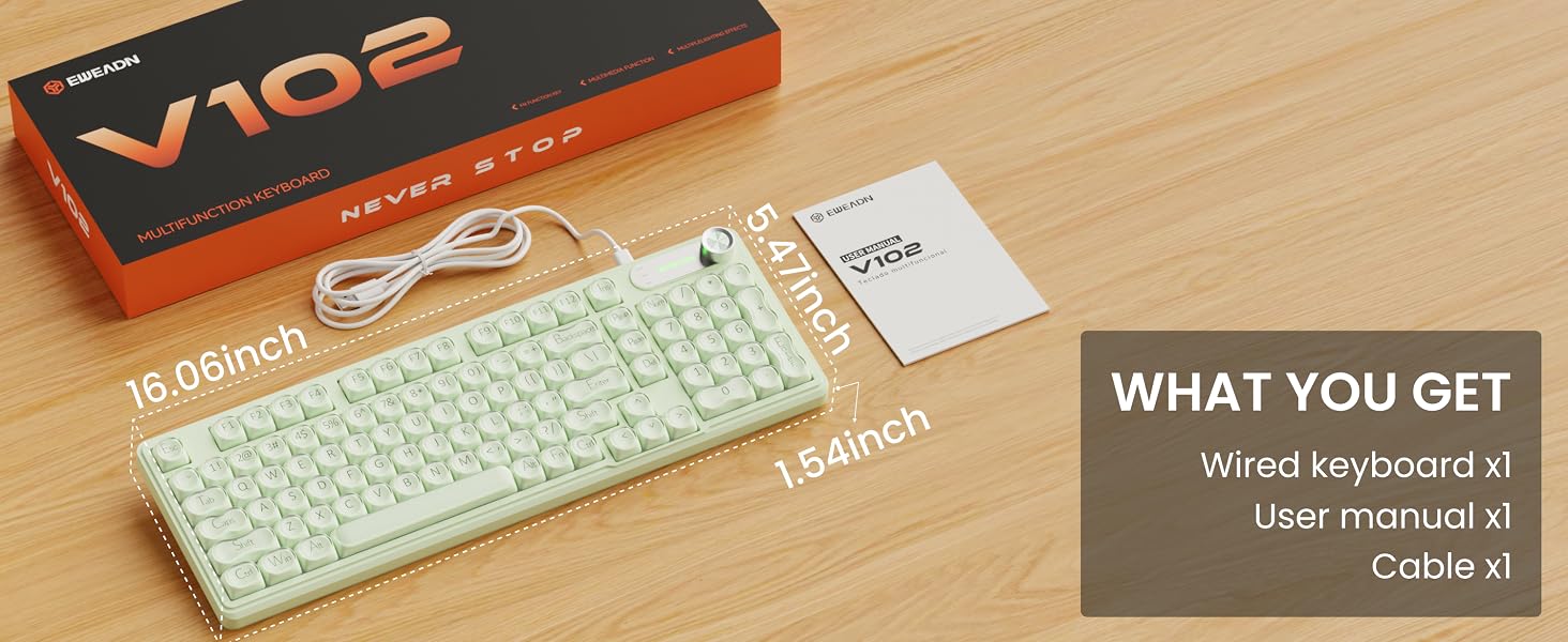 wired keyboard
