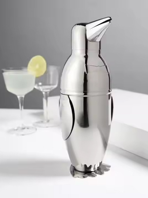 Penguin Cocktail Shaker
