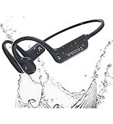 IFECCO Waterproof Headphones for Swimming Bone Conduction Headphones Bluetooth 5.4,IP68 Waterproo...
