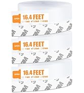49.2 Ft Door Weather Stripping Door Seal Strip Tape,Silicone Door Draft Stopper,Self Adhesive Sho...