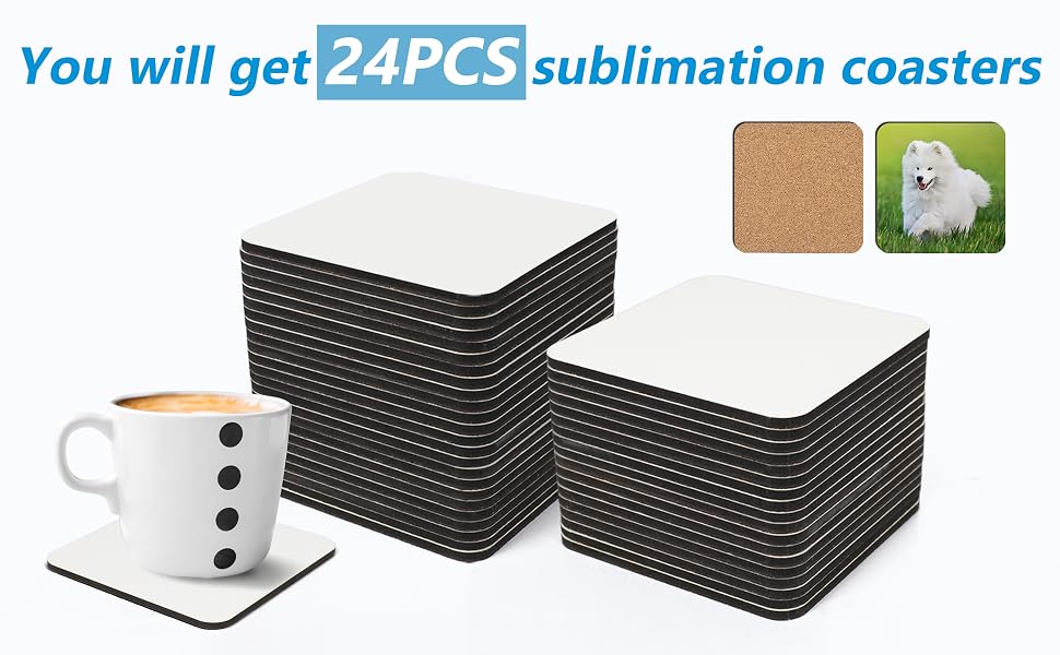 Sublimation Coasters Blanks
