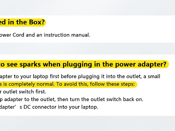 45w laptop charger