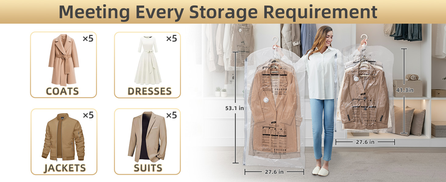 clothes storage bags