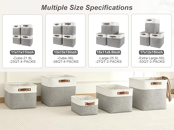 storage bins