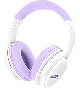 AMORNO Bluetooth Headphones Over Ear, 68 Hours Playtime Wireless Headphones with Mic, Foldable Ad...