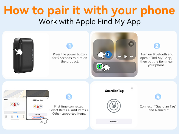 Work with Apple Find My App