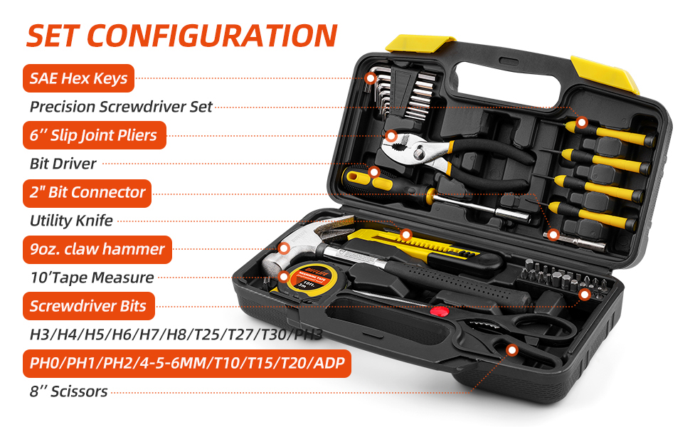 40 tool set