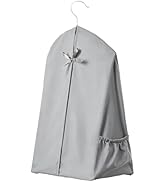 BESSLEE Nursery Diaper Storage Organizer with Hanger, Portable Machine Washable Diaper Stacker Ca...