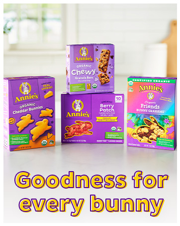 Annies goodness for every bunny banner