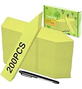 Plant Labels 200 Pcs Yuanling for Seeding Plastic Waterproof Plant Name Tags Garden Labels Marker...