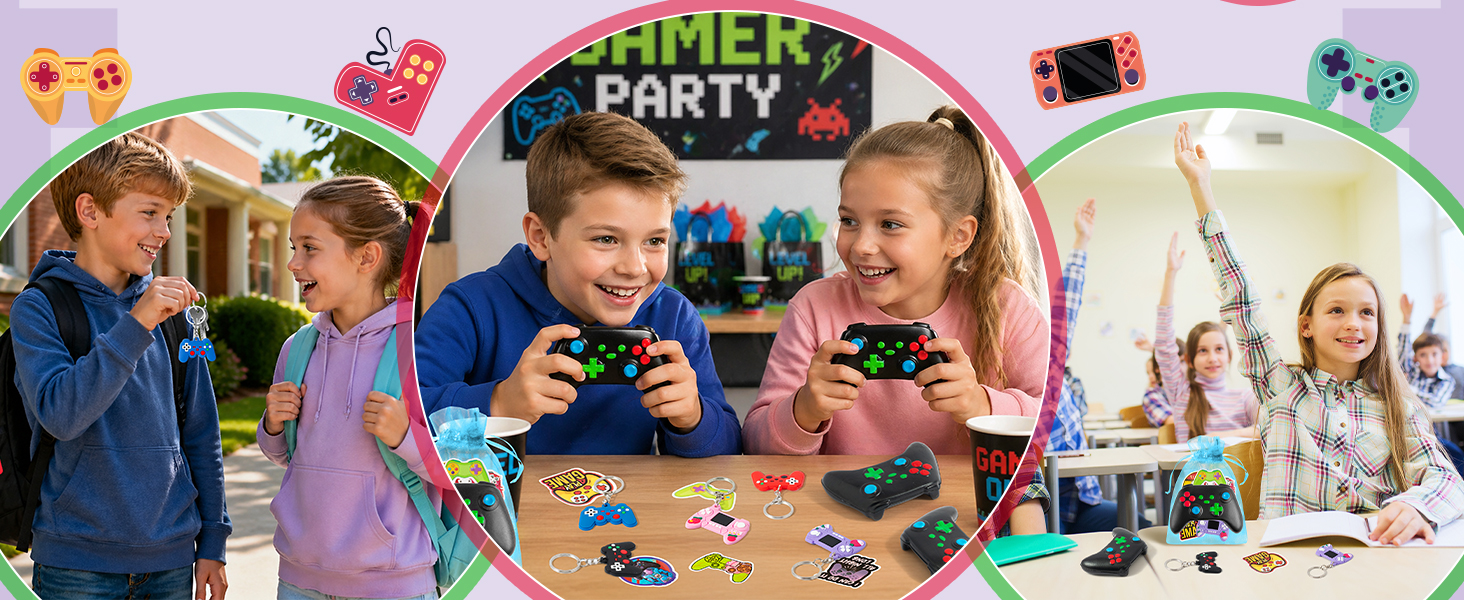 Video Game Handle Squishy Toy Party Favors