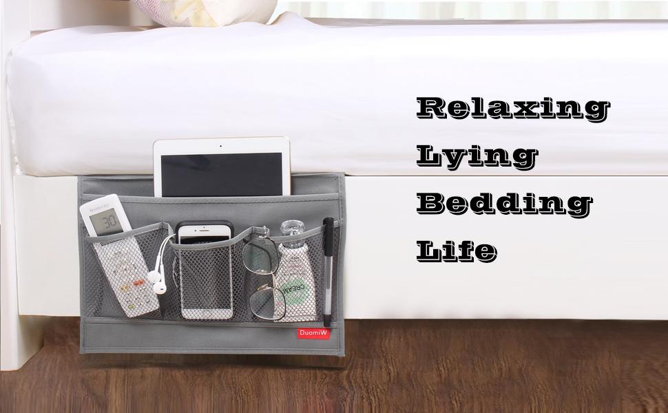 4 Pockets Bedside Caddy