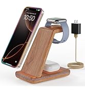 CIYOYO 3 in 1 Wireless Charging, Wireless Charger Stand for Multiple Apple Devices, Wireless Char...